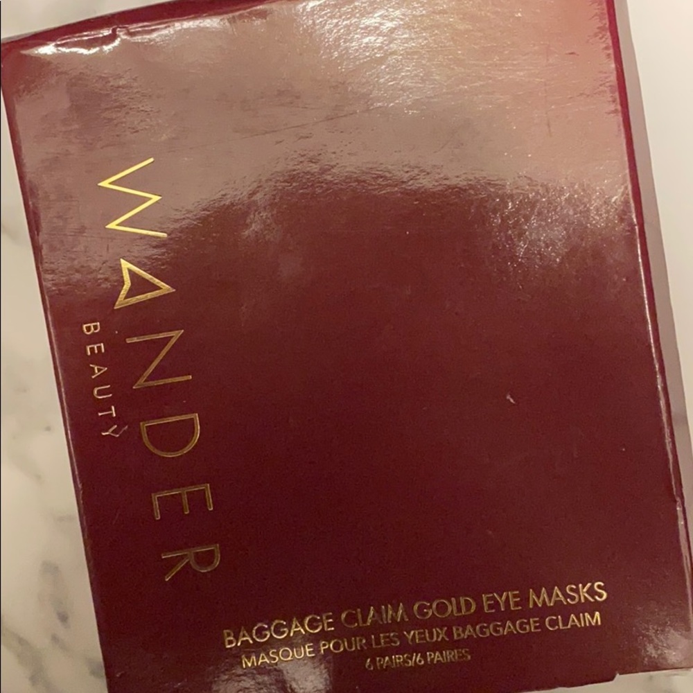 Wander gold eye mask set (6pack)